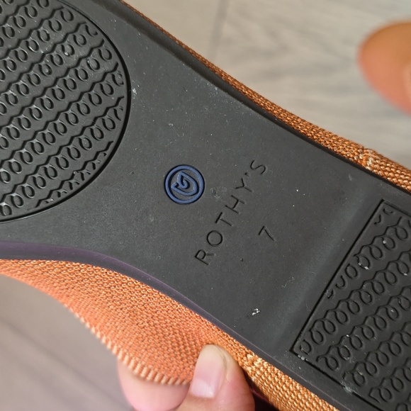 Rothy's The Flat in Fawn, Lightly Used, Almost New, Size 7 - Picture 10 of 10